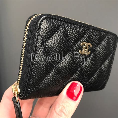 best chanel small wallet|chanel zipped wallet.